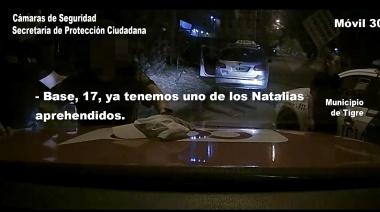 El COT detuvo a dos sujetos que le robaron pertenencias a un joven en la vía pública