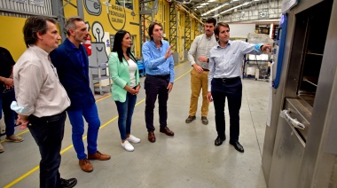 Noe Correa visitó las instalaciones de Industrias Högner