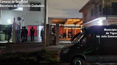 La Policía, la DDI de San Isidro y el COT allanaron el domicilio de los autores del robo a la moto en Camino Bancalari