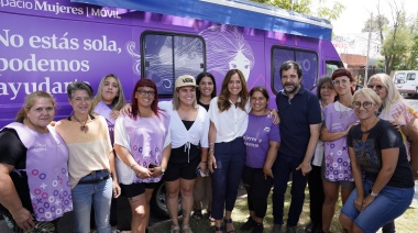 Fernando Moreira y Victoria Tolosa Paz recorrieron el Centro Infantil “Rosarito Vera”
