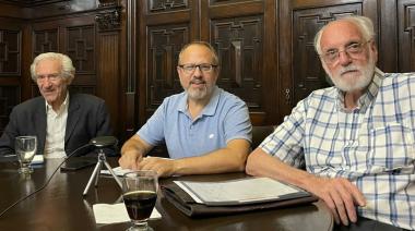 Diego Valenzuela disertó sobre la baja de tasas en la Academia Nacional de Ciencias Económicas con Juan Carlos De Pablo