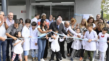 Julio Zamora inauguró la ampliación y remodelación de la Escuela Primaria N° 44 “Henry Ford” de Ricardo Rojas