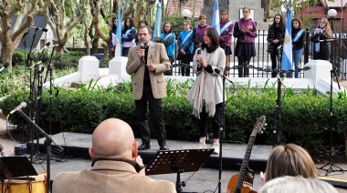 Soledad Martínez: “Vicente López es la capital del himno que une a todos los argentinos”