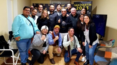 Reunión de la mesa coordinadora de Javier Milei en San Martín