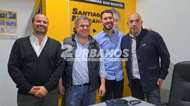 Santiago López Medrano inauguró un local partidario en Villa Ballester