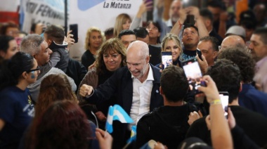 Rodríguez Larreta durante la celebración del Día de la Patria en La Matanza: “Hace 40 años que gobiernan los mismos y no hay calles, no hay cloacas, los vecinos viven con miedo”