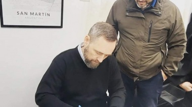 Ezequiel Rodríguez apoya la candidatura de Santiago López Medrano en San Martín