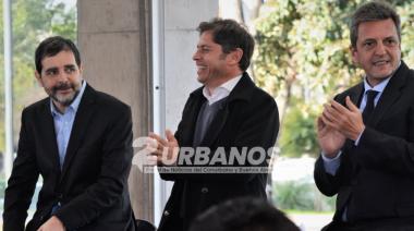 Sergio Massa: “Como quiero a San Martín, quiero que Fernando Moreira siga como intendente"