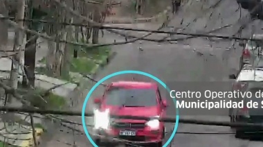 Las cámaras de San Martín permitieron la detención de un delincuente que había robado a jubilados