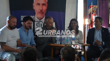 Marcela Pagano visitó Tres de Febrero para apoyar la candidatura de Ricardo Tejerina