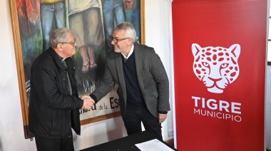 Julio Zamora y Monseñor Ojea firmaron un convenio para fortalecer la ayuda en sectores vulnerables con foco en las adicciones
