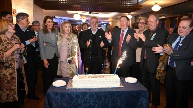 En Don Torcuato, Julio Zamora compartió el octogésimo aniversario de la Comisión Permanente de Homenaje al General San Martín