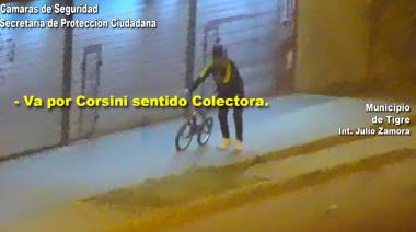 Ingresó a una propiedad para robar una bicicleta y fue detenida por el COT