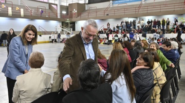 Julio Zamora participó de los festejos por el 60° aniversario de la EP N° 14 Jorge Newbery de General Pacheco
