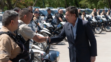 Nuevas motos para patrullar las zonas más transitadas de San Isidro
