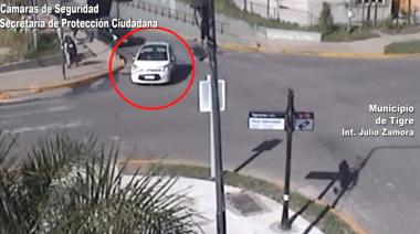 Sustrajeron la patente a un vehículo y fueron detenidos por el COT: el auto en el que circulaban era robado