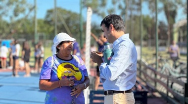 Ramón Lanús acompañó el inicio de la segunda etapa de colonias de verano en San Isidro