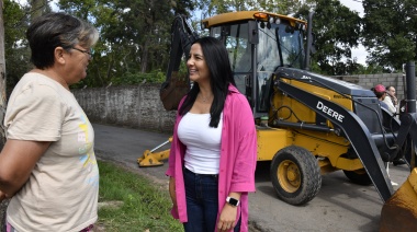 Se derribó un antiguo muro en la ciudad de Ing. Pablo Nogués para generar un mejor acceso