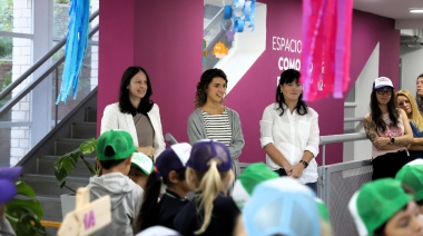 Soledad Martínez: "En Vicente López todas las escuelas están abiertas y los chicos aprendiendo"