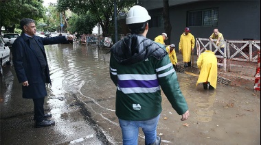 Jorge Macri monitoreó el operativo en la Ciudad por la tormenta: “Tenemos a 800 personas trabajando en la calle para poder responder rápido”