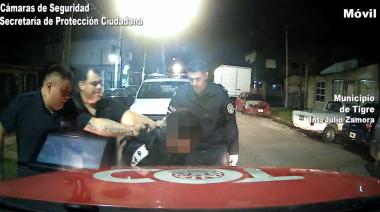 Agentes del COT interceptaron a un joven que intentó forzar un vehículo