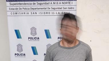 San Isidro: detienen a un hombre con varias armas de guerra