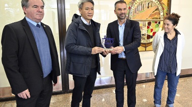El Municipio de Tigre recibió a Krit Tankanarat, embajador de Tailandia