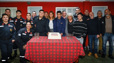 El Municipio de Tigre participó de la celebración del Día Nacional del Bombero Voluntario en el cuartel de la localidad de Benavídez