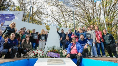 Dirigentes de San Martin homenajearon a los fusilados de José León Suárez