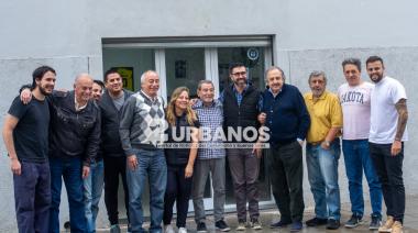 Ricardo Alfonsín visitó San Martín y se reunió con dirigentes radicales y peronistas