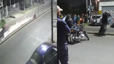 Motociclista se mató en Merlo