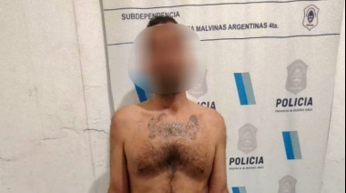 La policía de Malvinas Argentinas detuvo a un hombre que se dedicaba al robo de cables, en la ciudad de Tortuguitas