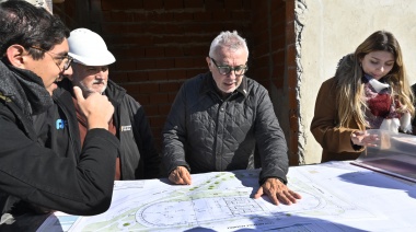 En General Pacheco, avanza la construcción del nuevo natatorio del Municipio de Tigre
