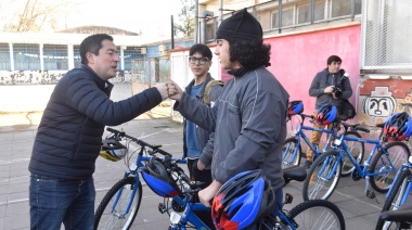 Ya se entregaron más de 1.500 bicicletas en Malvinas Argentinas, correspondientes al programa “Escuelas sobre ruedas”