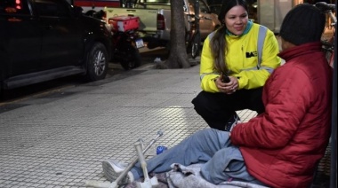 En las últimas 96 horas más de 800 personas aceptaron pasar la noche en los paradores de la Ciudad