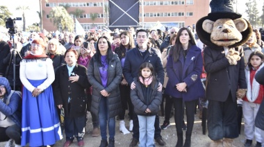 Las familias malvinenses celebraron los 208 años de independencia