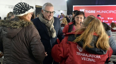 En Tigre centro, Julio Zamora reconoció a más de 200 trabajadoras y trabajadores vecinales por su labor en la comunidad