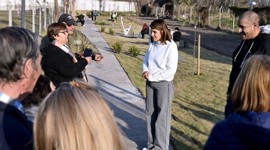 Junto a vecinos y vecinas, el Municipio de Tigre inauguró el "Paseo Rodríguez" en El Talar