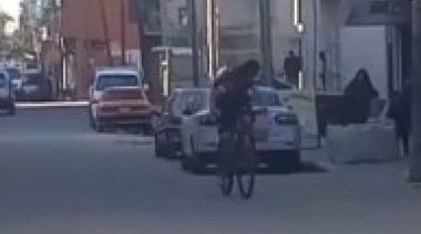 Lugano: Los vecinos esquivan las balas en bicicleta