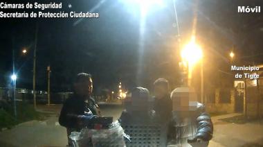El COT detuvo a dos malvivientes que robaron alambres de fardo de un depósito de Don Torcuato