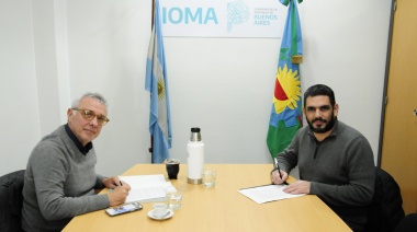 Julio Zamora firmó un acuerdo para que IOMA brinde más prestaciones médicas en los hospitales municipales de Tigre