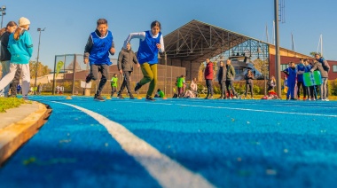 La nueva Pista de Atletismo de San Fernando fue sede de finales regionales de los JEBO 2024