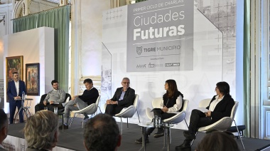 En Tigre, Julio Zamora encabezó la apertura del ciclo de charlas Ciudades Futuras