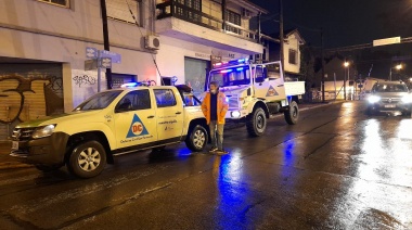 San Fernando recomienda precauciones por lluvias, vientos fuertes y sudestada