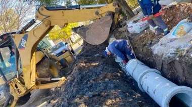El Municipio de Tigre continúa con el plan de entubamiento en diferentes puntos del distrito