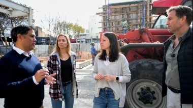 Soledad Martínez: “En Vicente López estamos construyendo el Centro de Monitoreo y Seguridad más moderno y tecnológico de toda la Provincia”