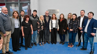 Julio Zamora inauguró el SUM y gimnasio deportivo de la EES N°11 “Juana Azurduy” de Don Torcuato