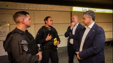 Seguridad en el subte: la policía de la Ciudad de Buenos Aires usará pistolas Taser