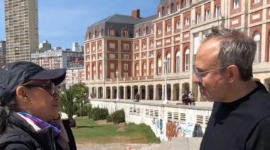 Valenzuela denunció el estado de La Rambla de Mar del Plata y horas después Kicillof anunció su obra