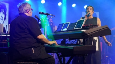 Más de 5 mil personas disfrutaron el show de Hilda Lizarazu y Lito Vitale en homenaje a Charly García en San Martín
